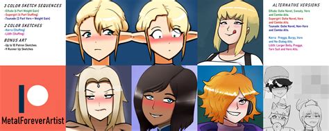 Posts of MetalForeverArtist from Patreon .